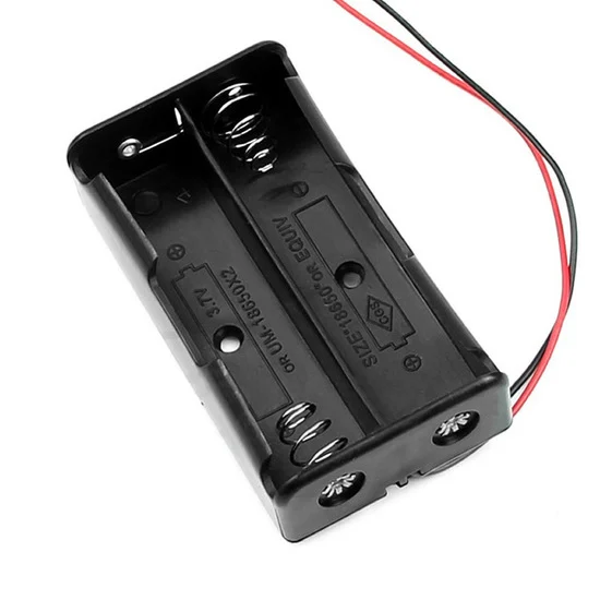 18650 x 2blm cell box with pin without cover