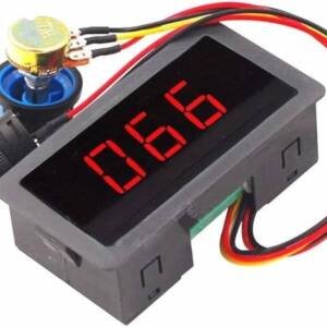 CCM5D Digital Display LED 6V 12V 24V PWM Motor Controller Adjustable Speed Control Regulator